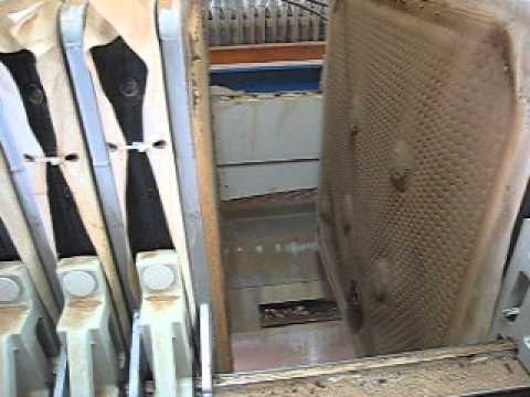 真空乾燥壓濾卸料過程