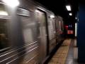 Coney Island & 205th Street Bound R68 D Trains @ Broadway Lafayette