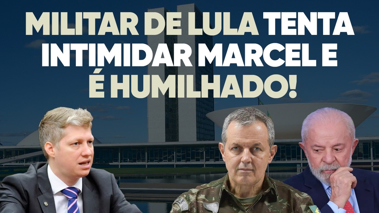 🚨 Militar de Lula tenta intimidar Marcel e é HUMILHADO: “FROUXO E COVARDE!”
