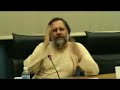 Slavoj Zizek, The Liberal Utopia, Athens 2007 (7/8)
