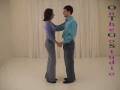 West Coast Swing starter step with partner dance lesson