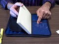 mark demonstrates the features of the new rickshaw bagworks folio for molekine journals (oct 9, 2008).