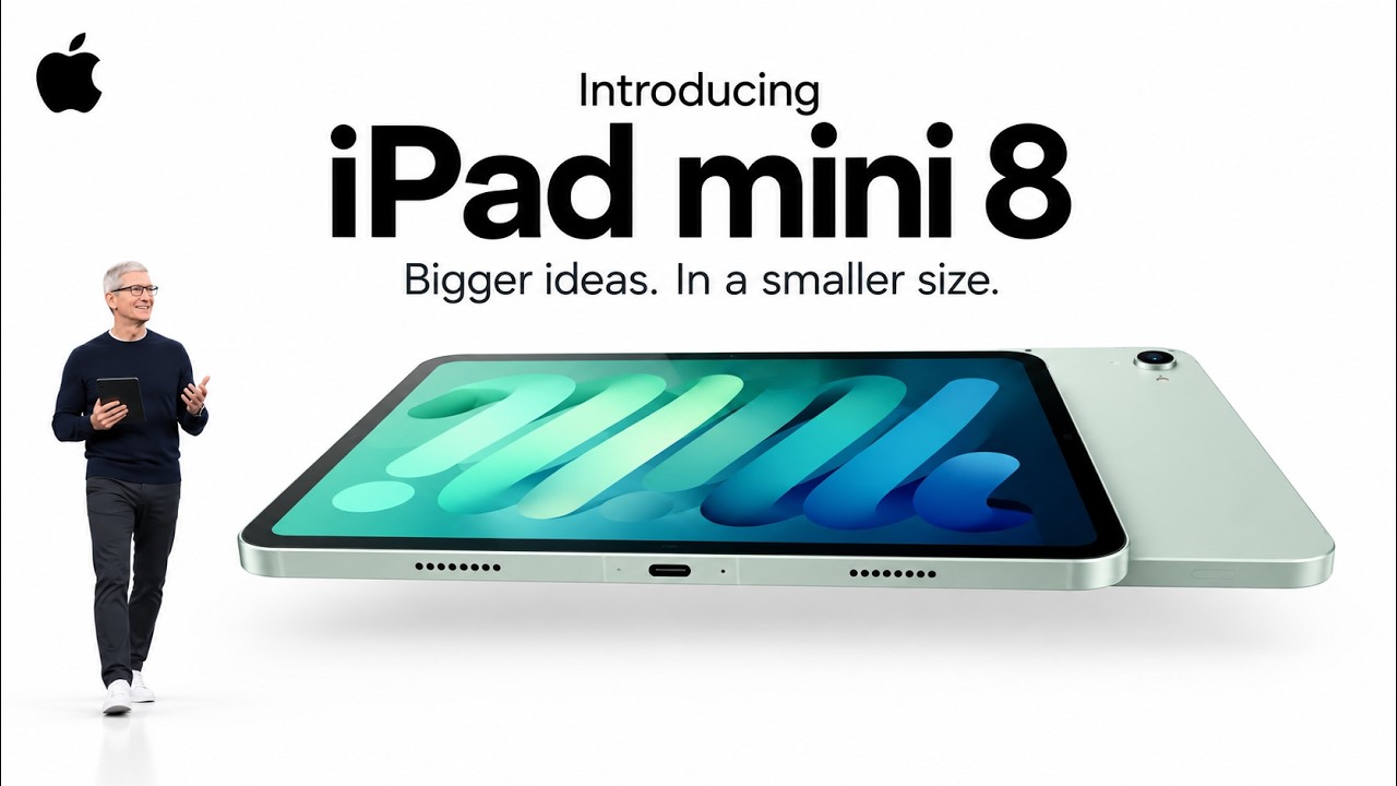 iPad Mini 8 LEAKED: OLED + A19 Pro Could Make This a BEAST!🔥
