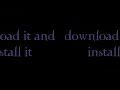 download and install twilight font (WORKS)