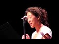 actress sandra oh reads the speech given by yuri kochiyama who was held in a japanese internment camp during wwii. part of a reading from voices of a people's history of the united states given october 5, 2005 in los angeles california (howard zinn and anthony arnove.)