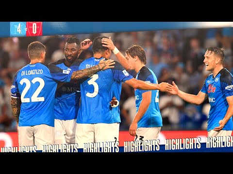 Napoli-Monza 4-0: gli Highlights della gara