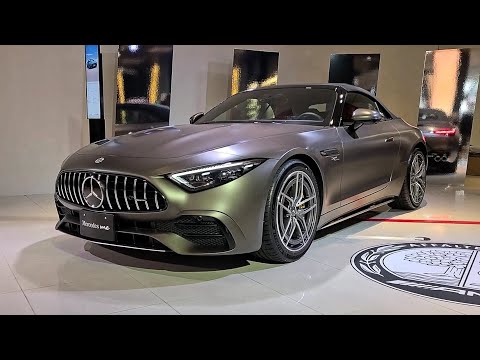 2023 Mercedes-AMG SL43 FIRST LOOK exterior interior & SPECS