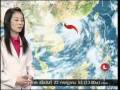 22JUL10 THAILAND's NEWS 5of13; Weather Forecast with a Piano Solo ''Silver Coulds Chasing the Moon''