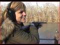 100 Pound Girl vs 12 Gauge Shotgun