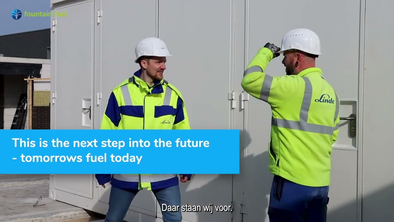 Fountain Fuel: Installation of hydrogen equipment by Linde Engineering in Amersfoort, Netherlands