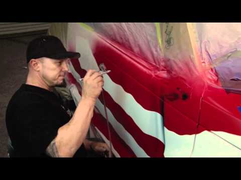 how to paint us flag
