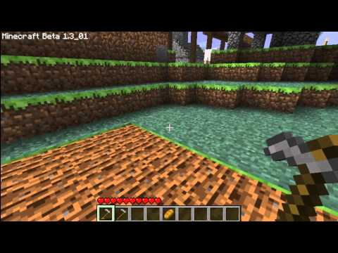 how to use a hoe in minecraft