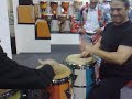 Raul Rekow jams at Frankfurt Musikmesse 2008 Friday