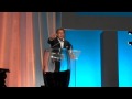 Geno Stampora's Acceptance of NAHA Hall of Leaders Award