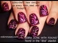 Epic Zebra Print Nail Foil for Maximum Shimmer