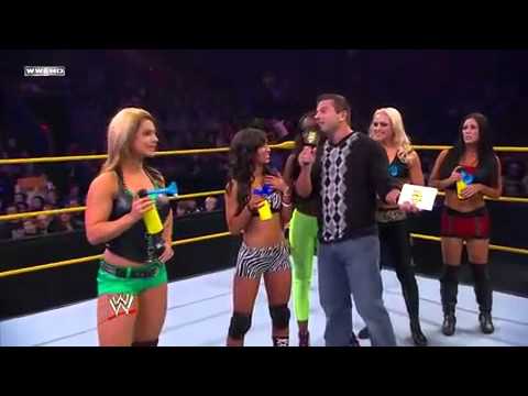Body Challenge (Naomi Night VS A.J.Lee VS Kaitlyn VS Maxine VS Aksana