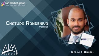 Chatura Randeniya - Partner - Afridi & Angell  at AIM Summit 2019