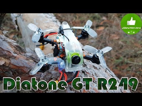 ✔ FPV Микро Квадрокоптер Diatone 2019 GT R249 95mm - Полный Обзор!