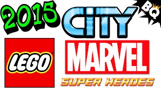 2015 LEGO Marvel City & Jurassic World Set NEWS