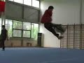Shanghai wushu team practise in the summer 2006