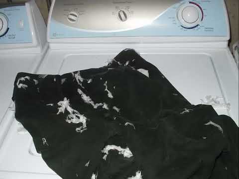 how to remove kleenex from washed clothes