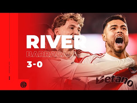 River 3 - Barracas Central 0 | Torneo Apertura 2025 [RESUMEN COMPLETO]