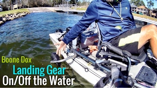 **EASY** Getting your HOBIE PA on/off the WATER! (Boone Dox Landing Gear)