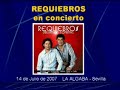 el grupo requiebros interpreta en directo sus sevillanas dedicadas 