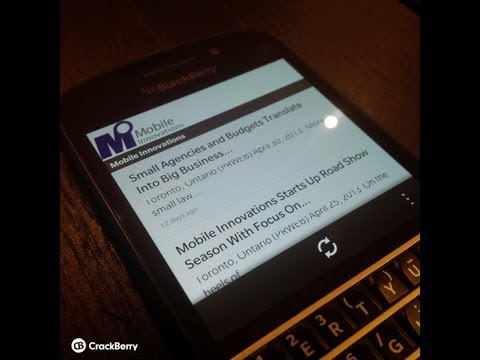 Mobile Innovations at BlackBerry Live