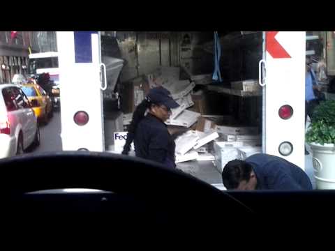 Excelente publicidad para la empresa de transporte FEDEX