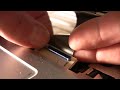 If you don't know how to open the latch or are unaware the latch even exists there might be a temptation to tug at the ribbon while it is locked in.... not good. This is the correct way to disconnect and reconnect a Zif.