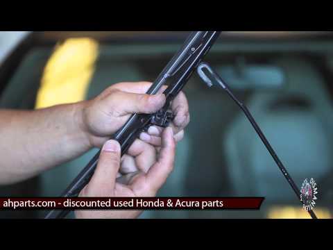 WINDSHIELD WIPER BLADES Replacement How to replace install fix change video tutorial installation