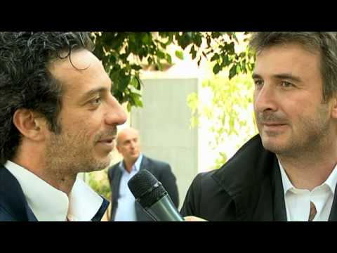 Il presidente Bonsai a Villa Filippina con Ficarra e Picone