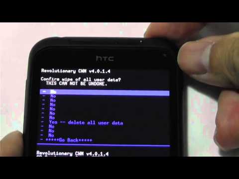 how to recover htc incredible s