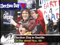 Election day 2008 in Seattle