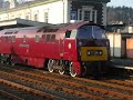 D1015 Western Champion departing Bangor 16/02/08