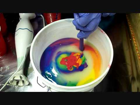 how to dye homemade soap