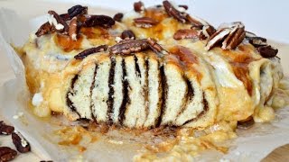 Пеканбон ☆ Синнабон с карамелью и орехом пекан ☆ Pekanbon