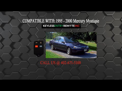 How To Replace Mercury Mystique Key Fob Battery 1995 1996 1997 1998 1999 2000