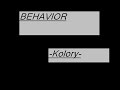 Behavior - Kolory