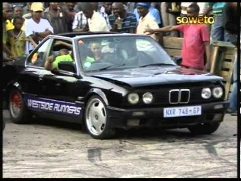 gusheshe - This is clip of the Sport of drifting and spinning cars that took place in Soweto.