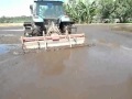Padi SRI 2 : Bajak Niplo - Merata Tanah Sawah Dalam Air Cetek