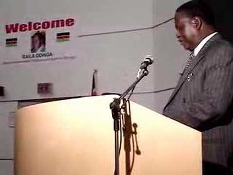 Raila Odinga's Visit to Toronto ...