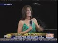 Alison Sweeney video Alison Sweeney wipes out on the runway.  Poor Sami just cant catch a break! clip