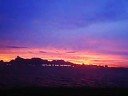 Pôr-do-sol no campus da UFF do Gragoatá, Niterói-RJ. Ao som do Bolero de Ravel.