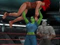 She-Hulk vs Golem and Giganta