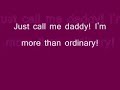 just da supahpapalicious song of da lyrics lol! u can sing along to it if ya want! and how i got the lyrics? i got it from the movie, supahpapalicious! well hope u enjoy!