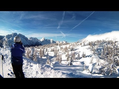 Спуски на лыжах в Саппаде