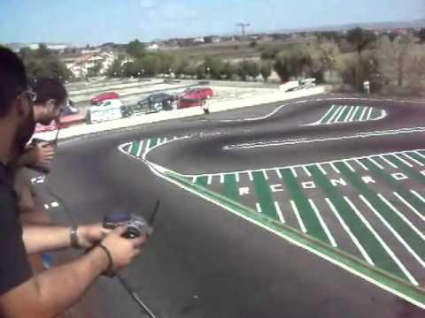 hobao - Salonika RC Nitro Car Team in Rc On Road Track The first global race ever with HOBAO GPX4 RTR.