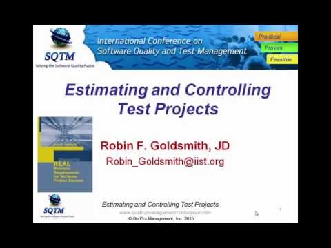 how to provide estimates for software testing